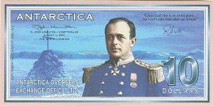 Antarctica - 10 Dollars - 2001 dated Foreign Paper Money